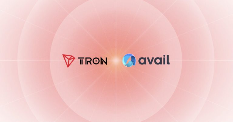 Avail Integration Enables TRON dApps and Users to Access Cross-Chain Liquidity and Unified Markets