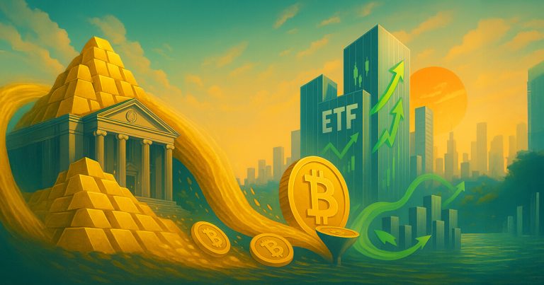 Is the 'debasement trade' about to flood BTC ETFs?