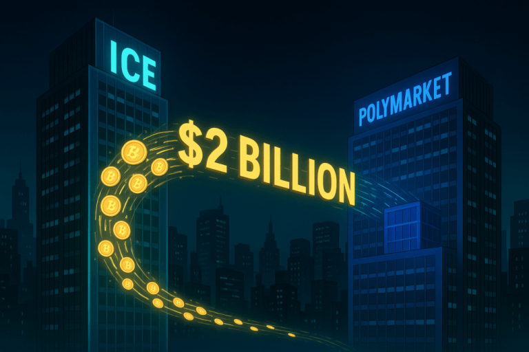 Polymarket Lands $2B Investment from NYSE Owner