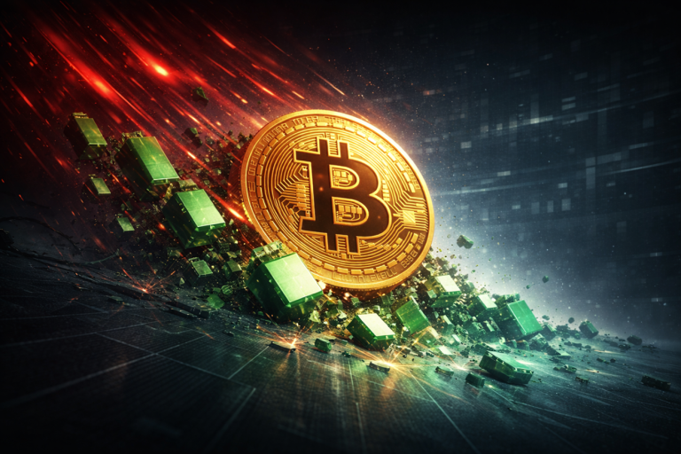 $460M Crypto Longs Squeezed As Bitcoin Slips Below $90,000