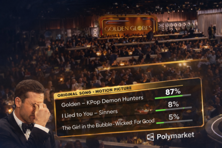 Golden Globes Polymarket Odds Integration Draws Mixed Reactions