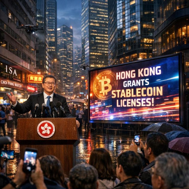 Hong Kong To Grant Stablecoin Licenses In Q1, Financial Secretary Reveals At Davos Stablecoin