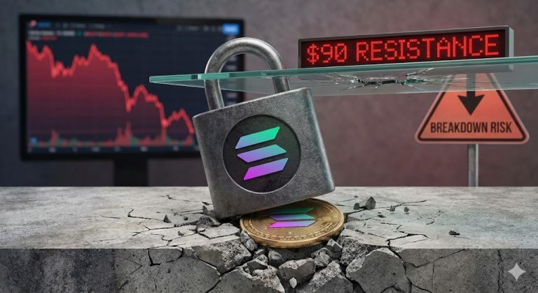 Solana (SOL) Trades Heavy Below $90 As Breakdown Risk Grows Solana (SOL) Trades Heavy Below $90 As Breakdown Risk Grows