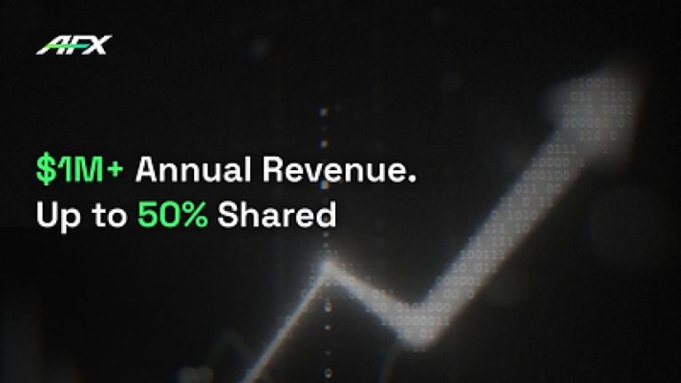 AFX Shares Up To 50% Of Protocol Revenue With Traders As Cumulative Volume Approaches $1 Billion